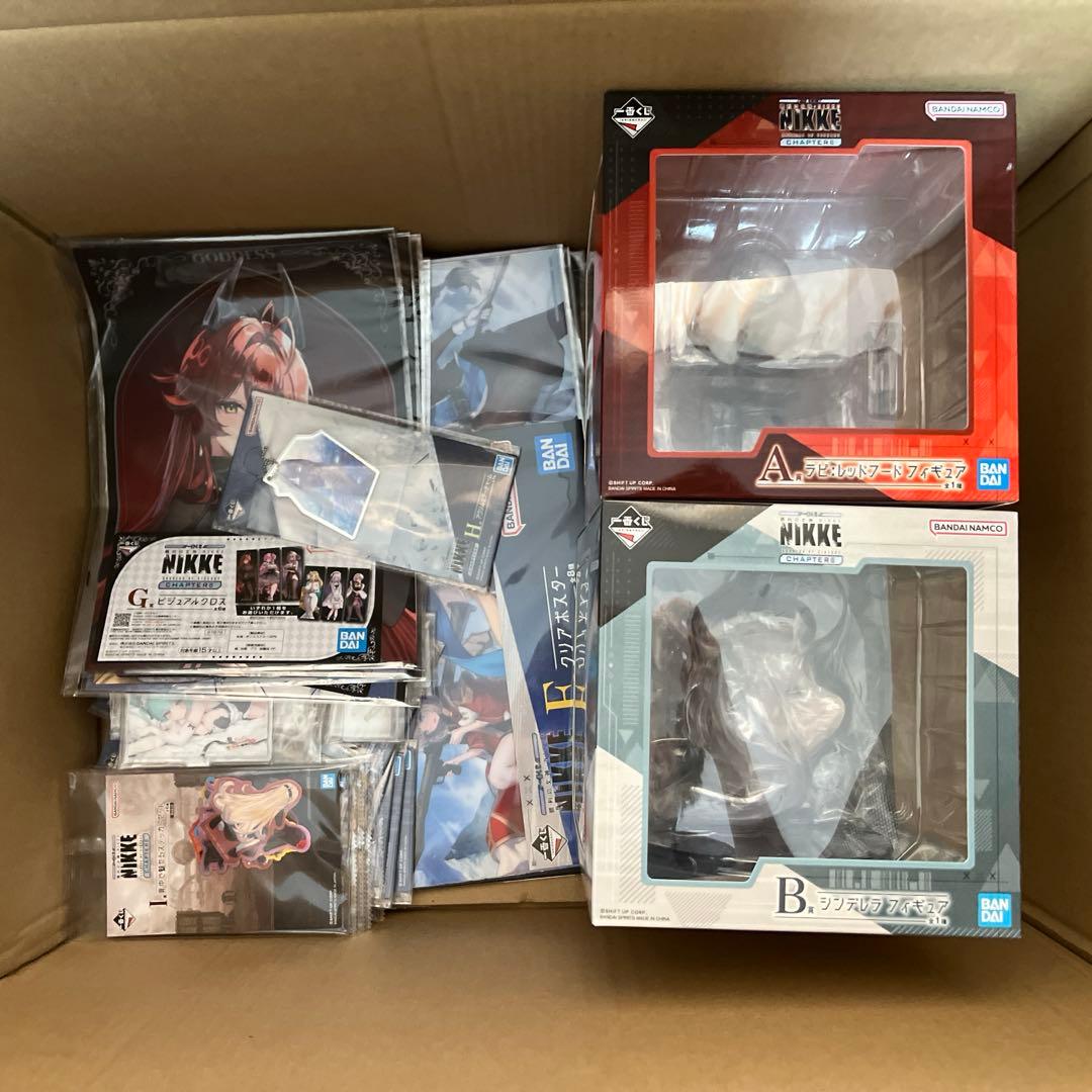 勝利の女神Nikke ニケ 一番くじ A賞 B賞 下位賞セット ラピ シンデレラ