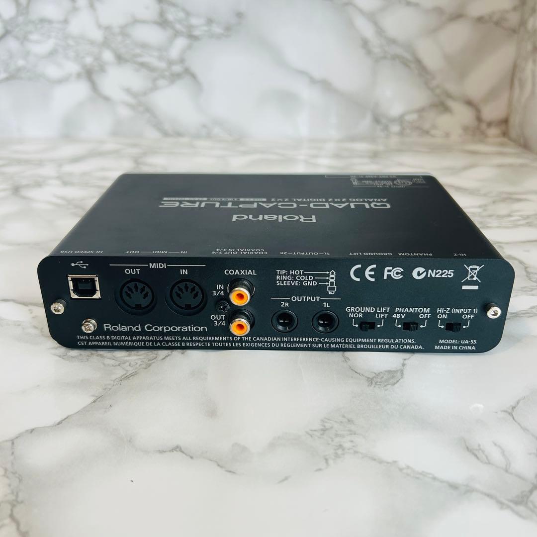 Roland オーディオインターフェイス QUAD-CAPTURE UA-55