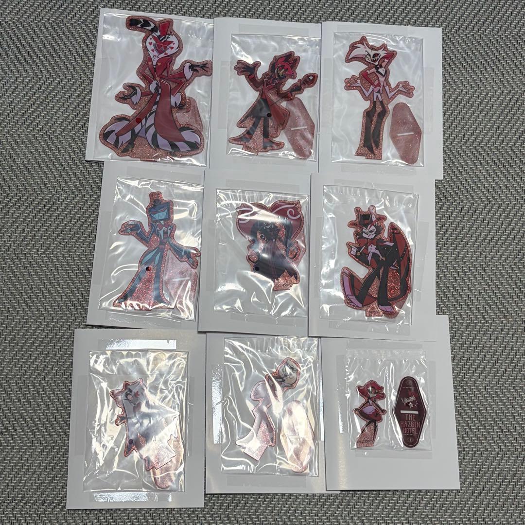 ハズビンホテル　一番くじ　F賞　アクリルスタンド　全種セット