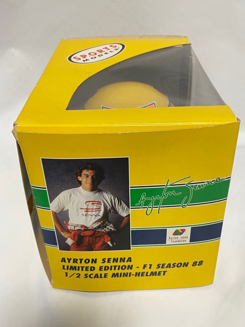 アイルトンセナ 1/2 ヘルメット 1988年 ホンダ•マルボロ•マクラーレン