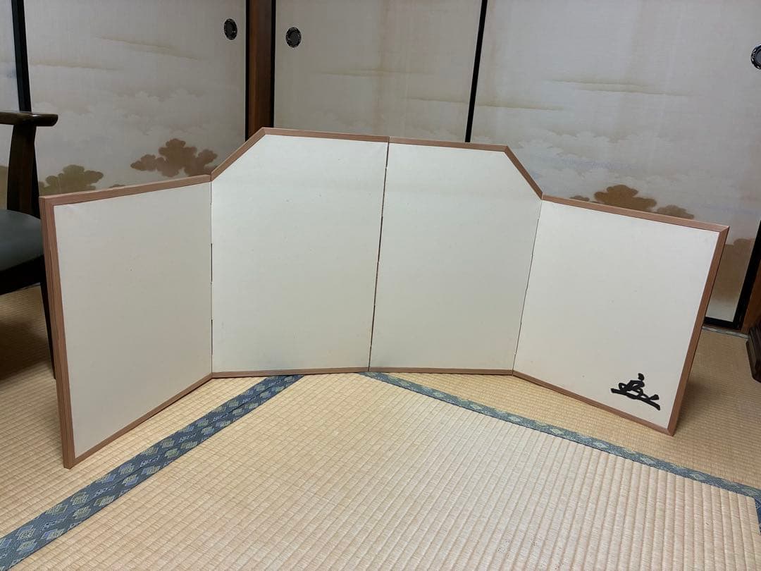 小川流煎茶使用　三字壁