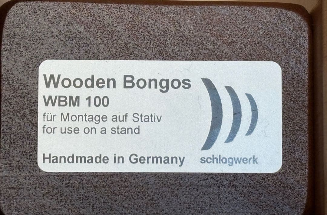 SCHLAGWERK シュラグヴェルク ウッド・ボンゴ SR-WBM100