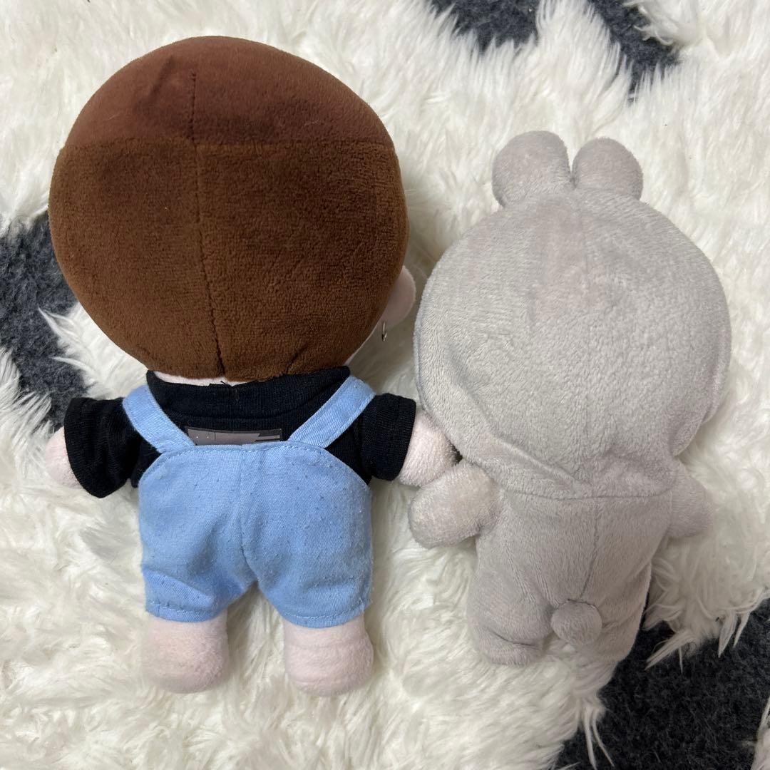 BTSジョングク JUNGKOOK ぬいぐるみ2体セット【中古】