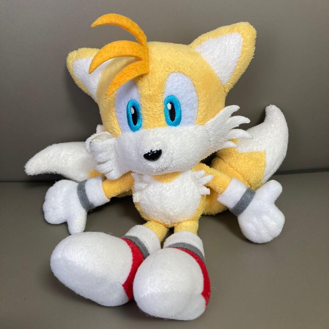ソニック　ぬいぐるみ　三英　レトロ