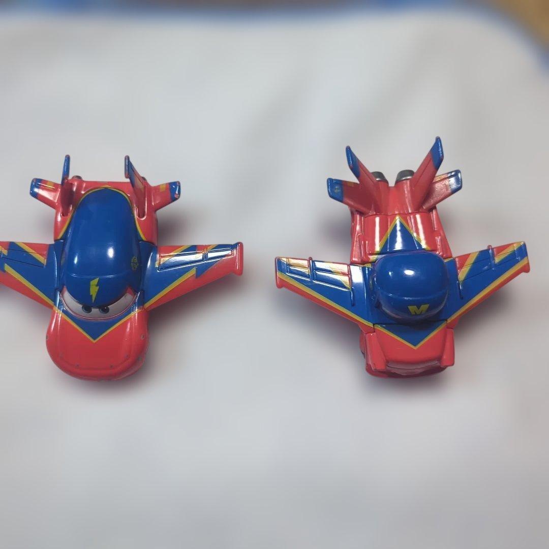 絶版トミカカーズトミカ飛行機マックイーン　メーター