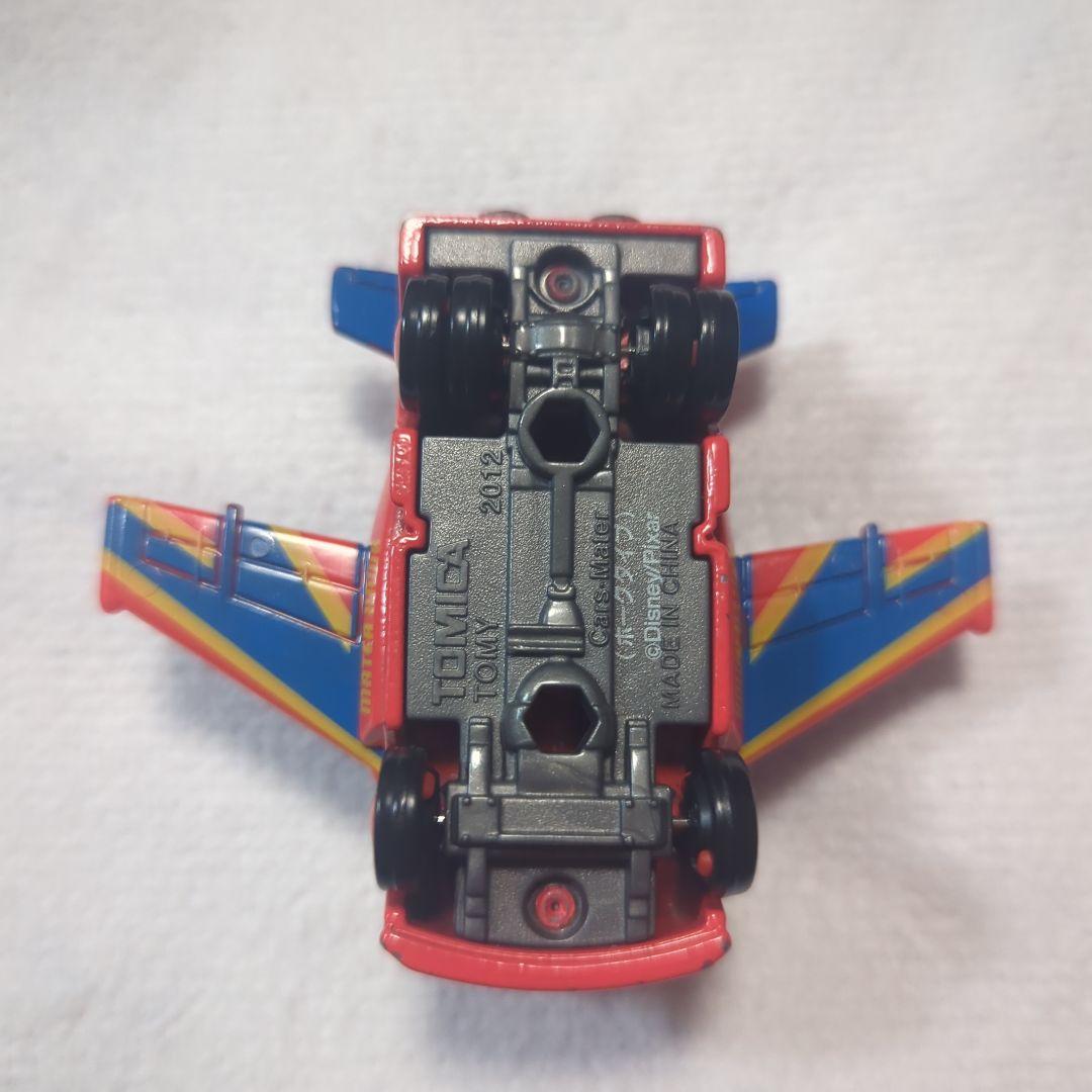 絶版トミカカーズトミカ飛行機マックイーン　メーター