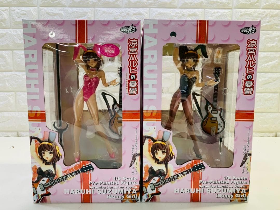 3Z 未開封 涼宮ハルヒの憂鬱 限定版 フィギュア 1/6スケール 長期保管品