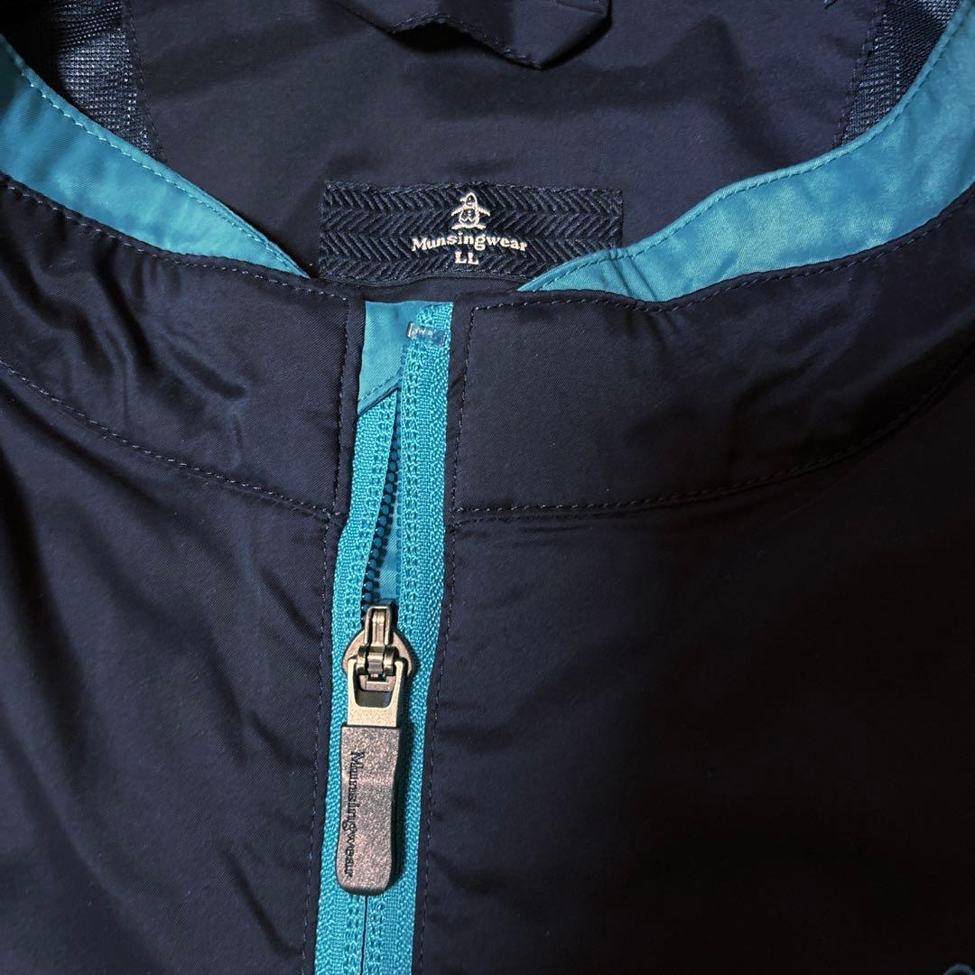 最終値下げ★美品！マンシングウエア メンズ ゴルフ 長袖ウインドブレーカー