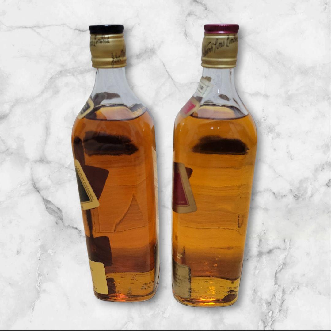 JohnnyWalker ジョニーウォーカー レッド ブラック 2本セット