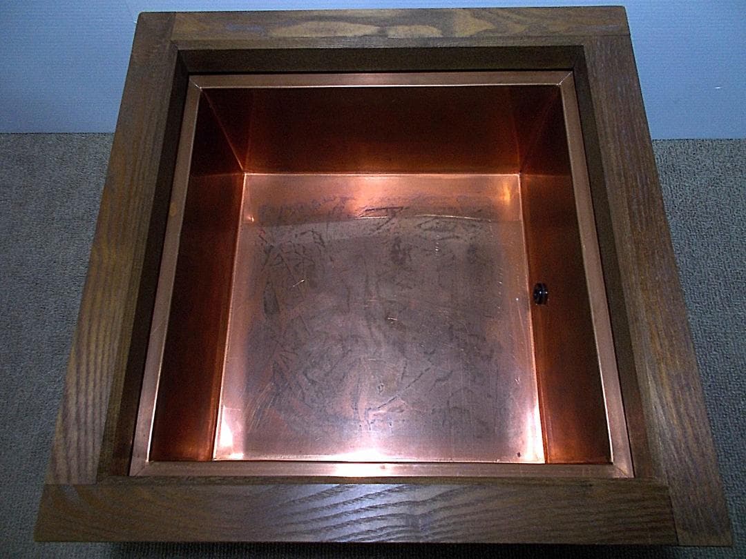 良品 磨入子桑色置炉 良品茶釜 未使用虫食い五徳 釜環 茶道具 送料込み