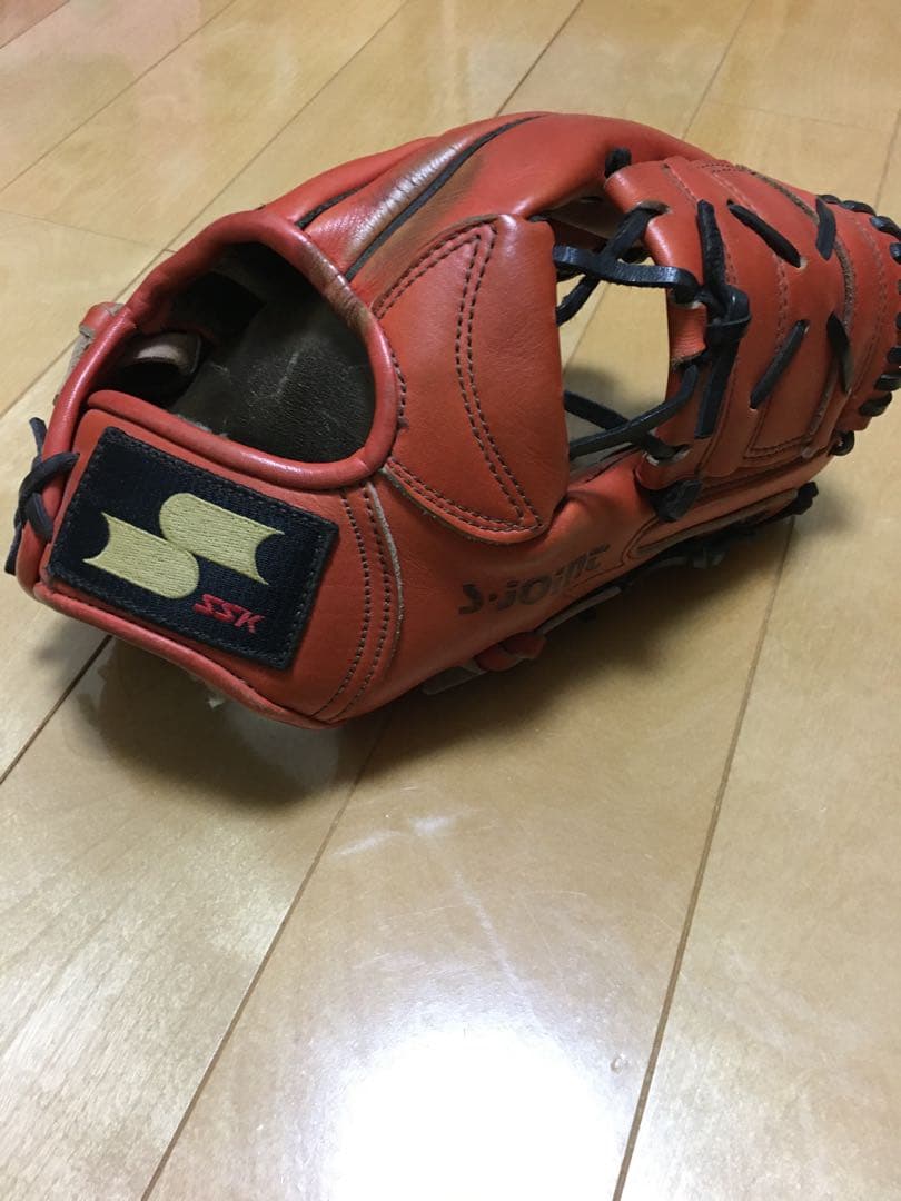 【4478186836】SSK Z-ONE 硬式グローブ オレンジ