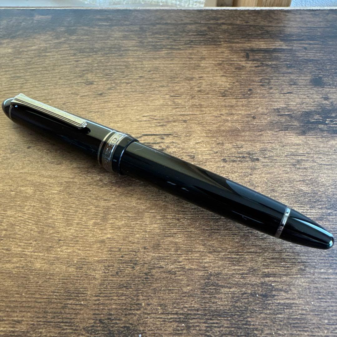 セーラー万年筆 万年筆 プロフィット ブラックラスター 細字