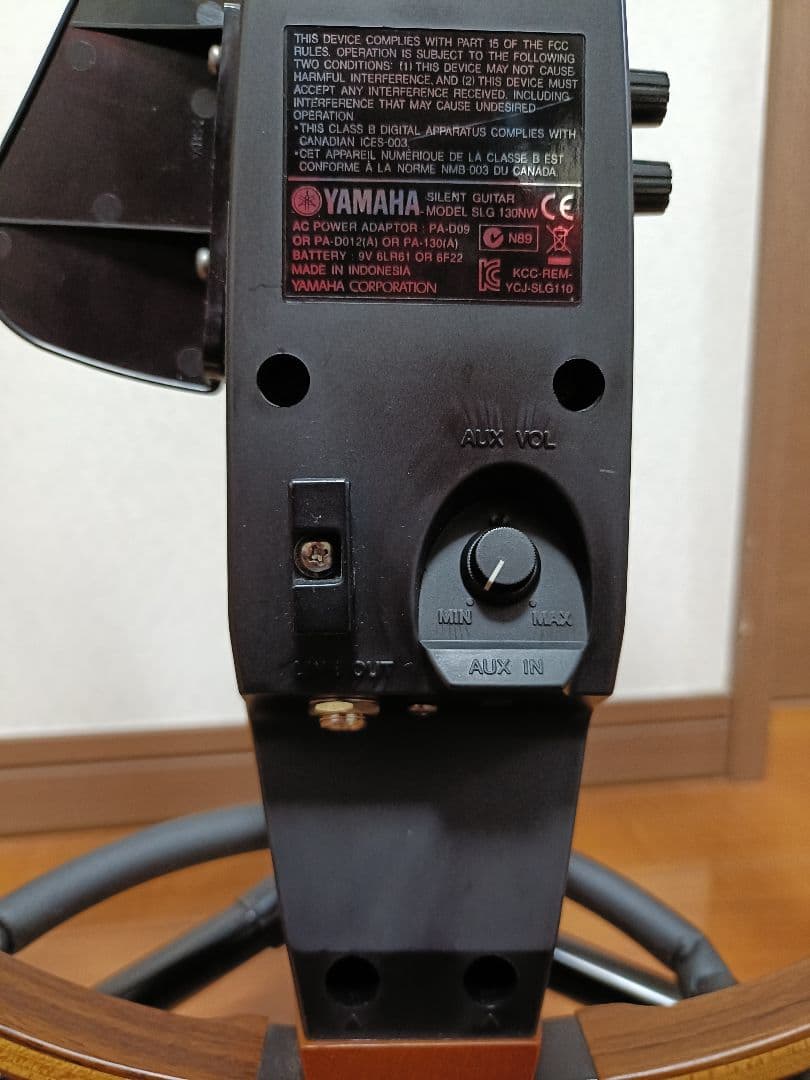 未使用美品 YAMAHA SLG130NWカスタム 純正ケース ACアダプター