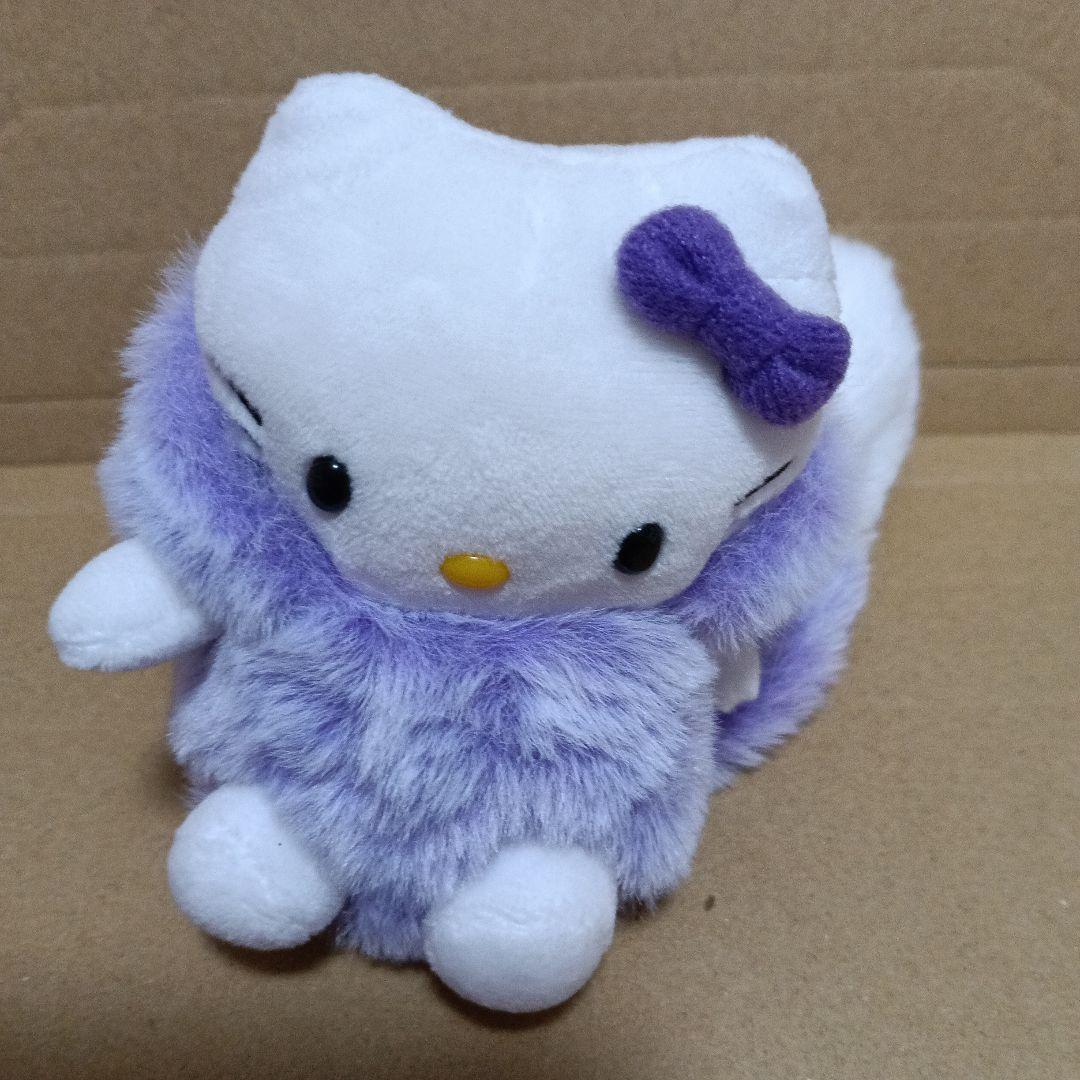 d*9様 ハローキティ ラベンダーキタキツネ ぬいぐるみ