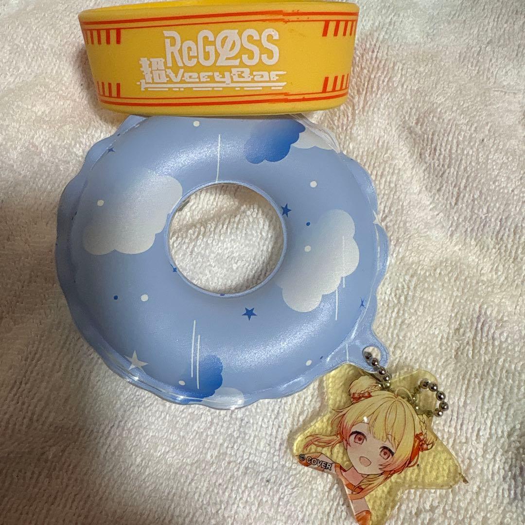 ホロライブ　極楽湯　のぼり　音乃瀬奏　タオル　コースター　おまけ付