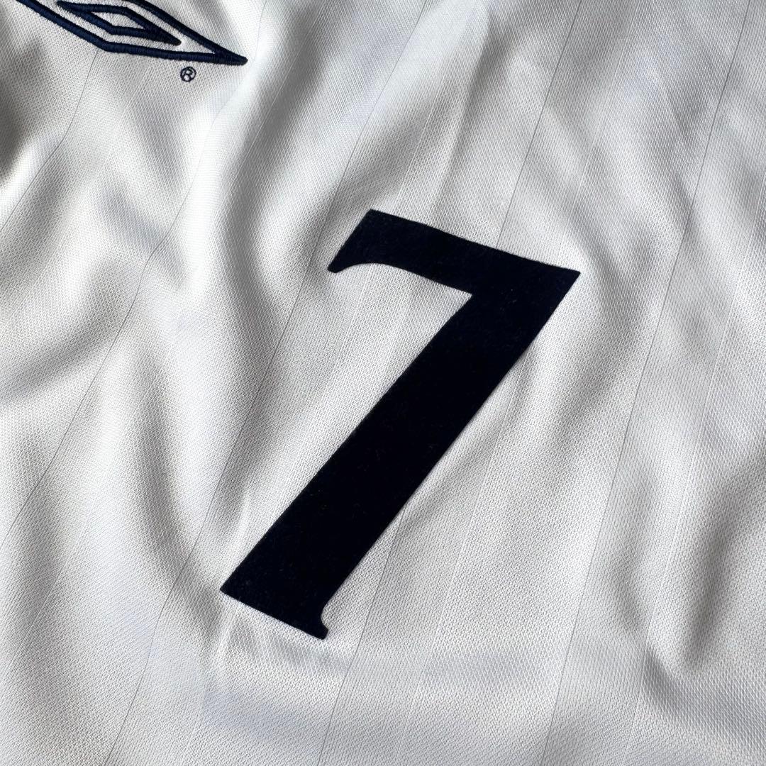 【正規品・ロングスリーブ】デビッド・ベッカム ＃７ イングランド代表 ２００２