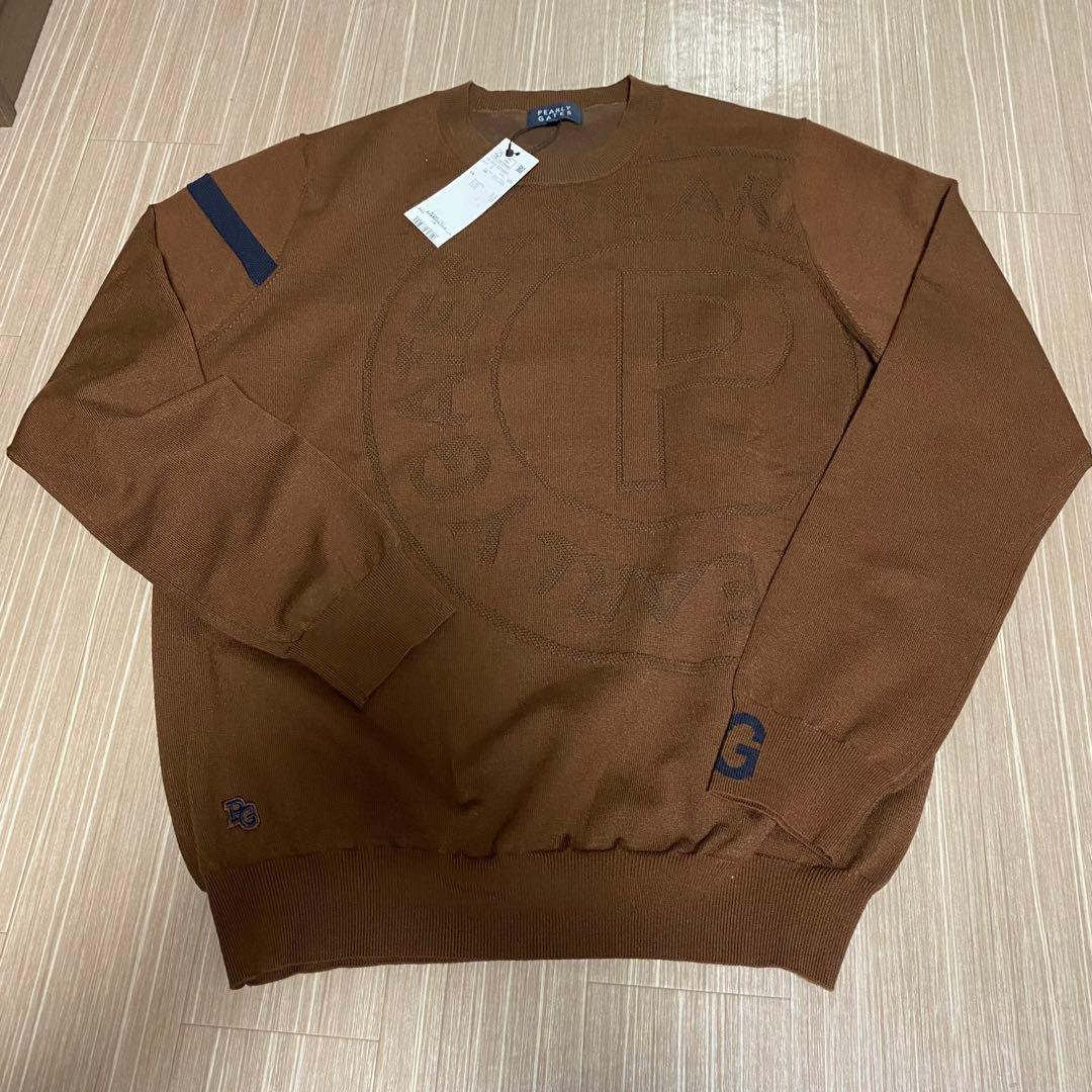 新品タグつき　パーリーゲイツ　クルーネックニット　サイズL