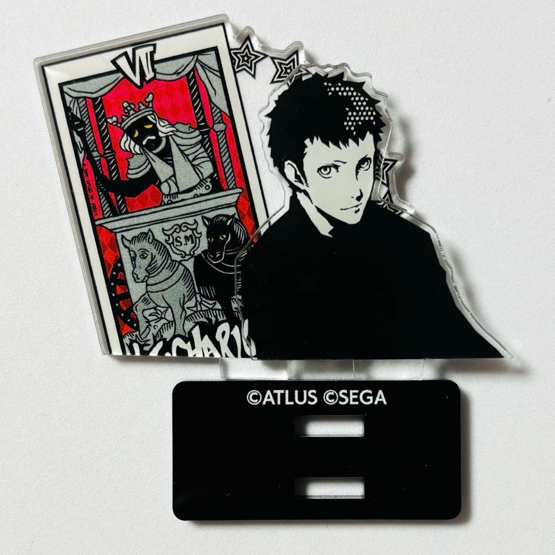 ペルソナ5 トレーディング アクリルスタンド コープ ver 坂本竜司 スカル