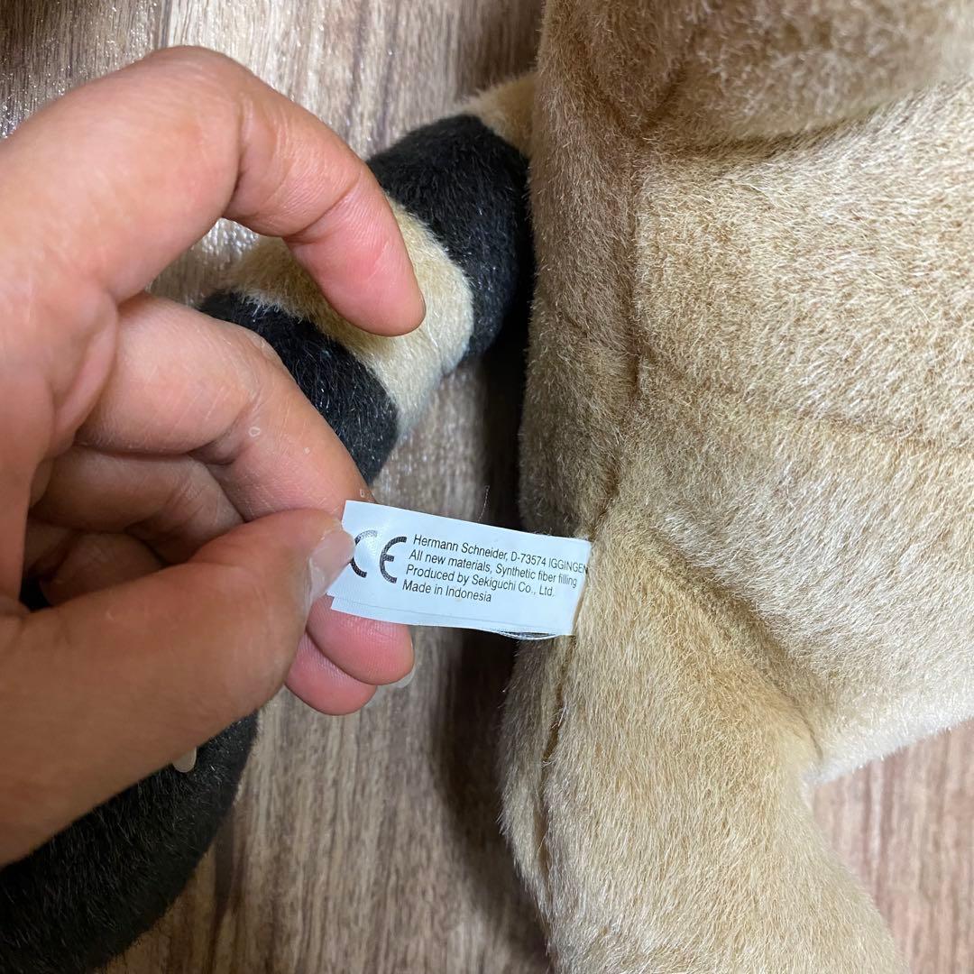 【激レア】　美品　猫のヤーコプ　ぬいぐるみ　猫　セキグチ