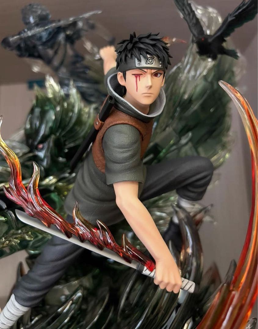 NARUTO ナルト うちはシスイ ガレージキット スタチュー③塗装済み完成品