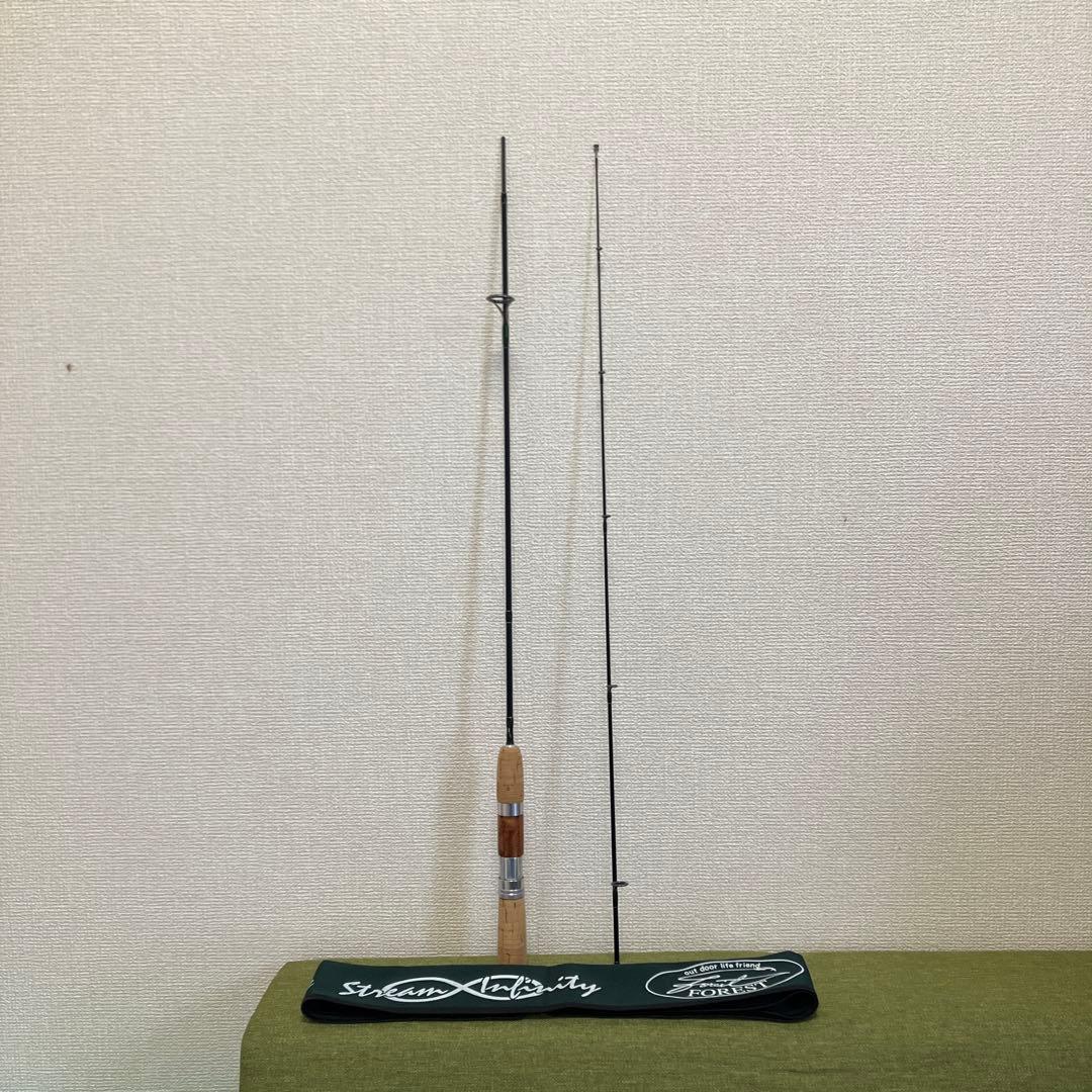 フォレスト　Stream Infinity トラウトロッド 4.11ft 美品