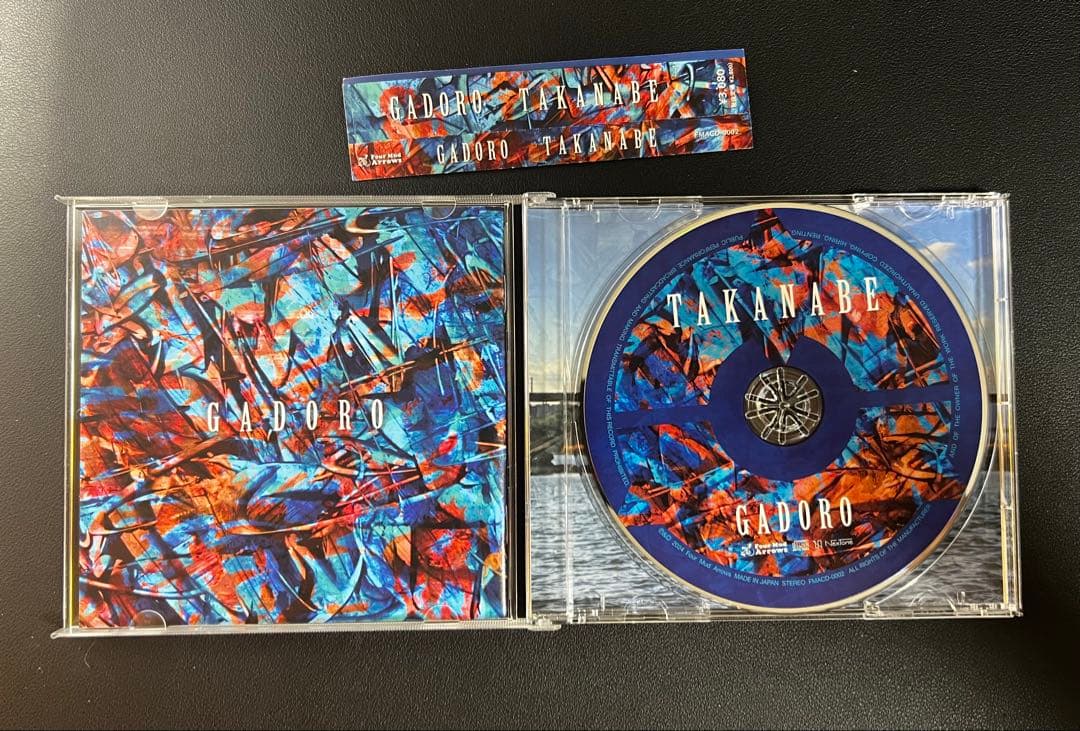 gadoro takanabe アルバム　直筆サイン入り　参考:タオル　Tシャツ