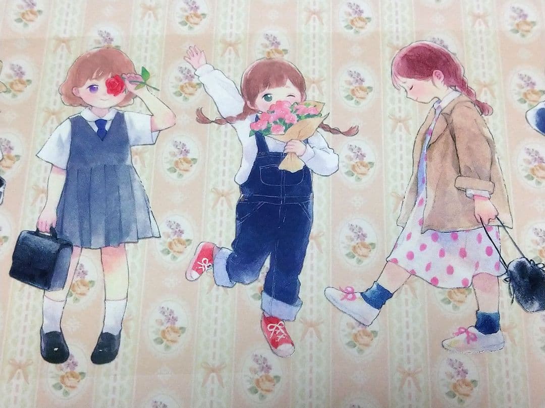 SALE✩J510＃今日穿塔(PET)能猫日记切り売り海外人物マステ女の子