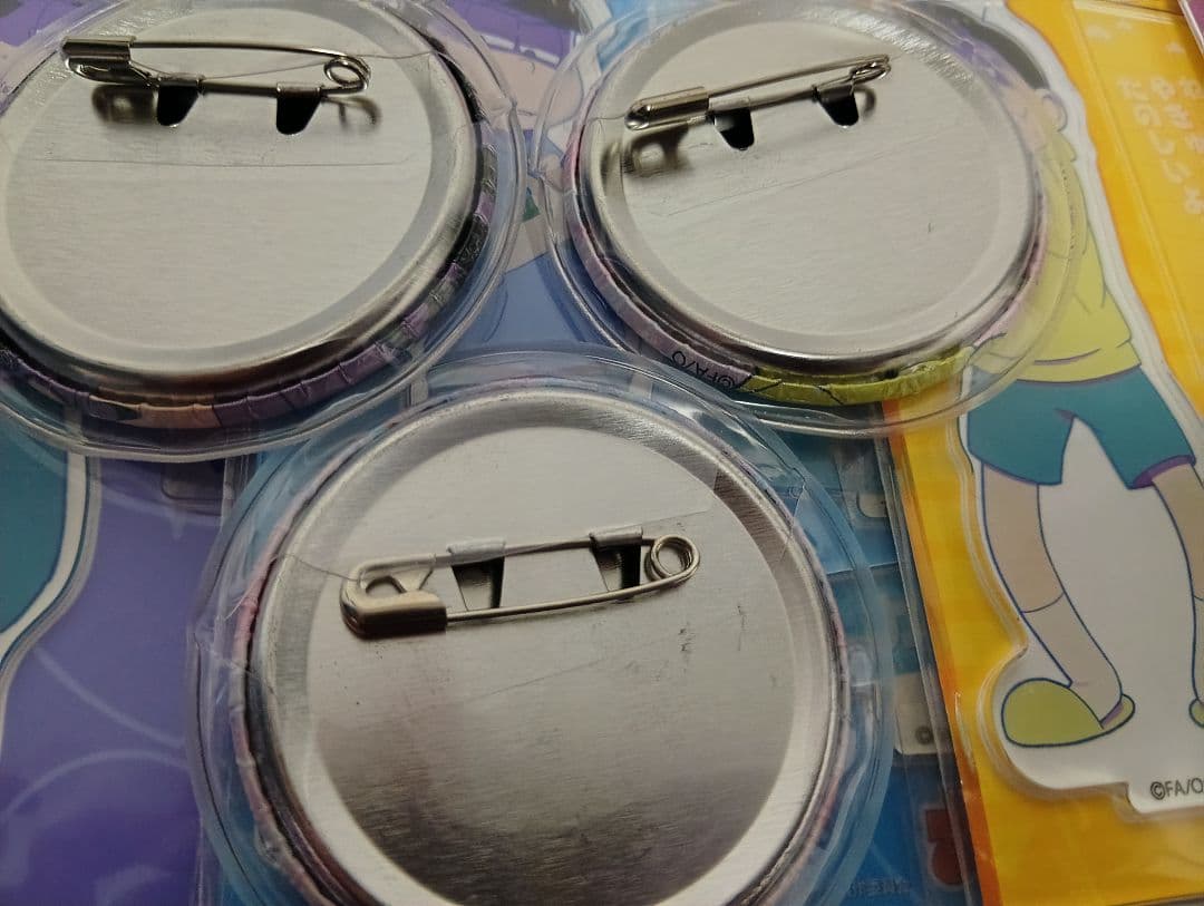 おそ松さん　ゲス松　アクリルスタンド5種と缶バッジ6種セット