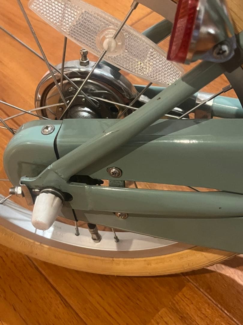little tokyobike 16㌅　バスケット、ベル、補助輪付き