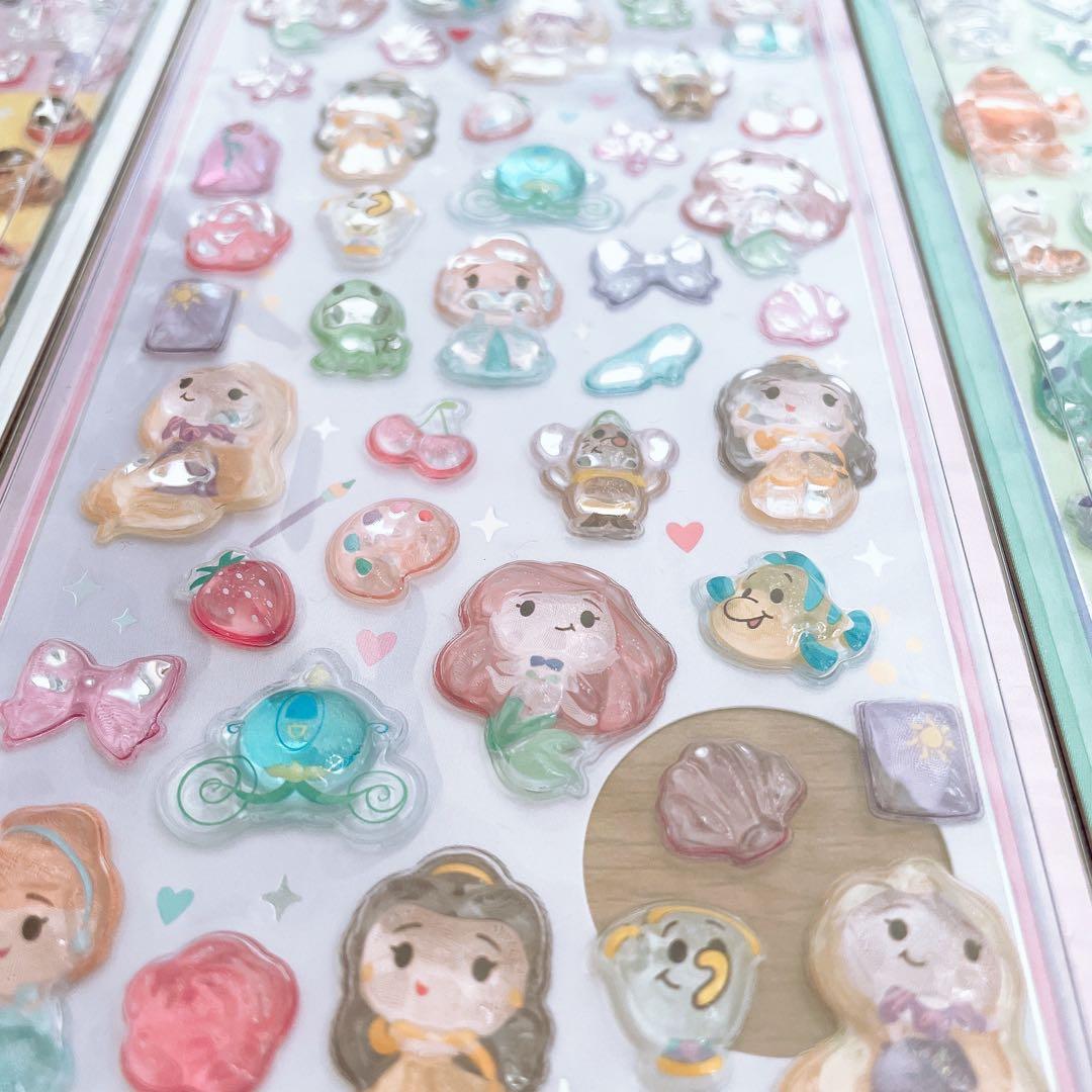 サンスター文具♡ボンボンドロップシール　ディズニー3種