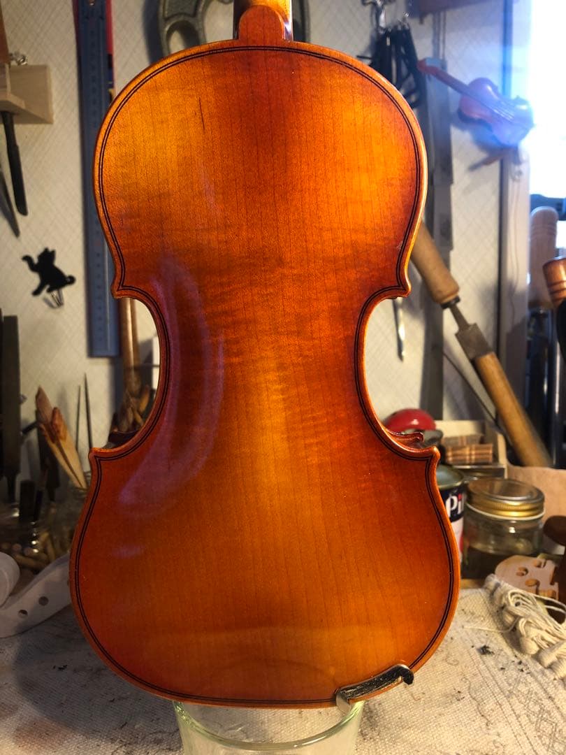 【駒&魂柱調整済】Suzuki分数バイオリンNo240 1/10 1976