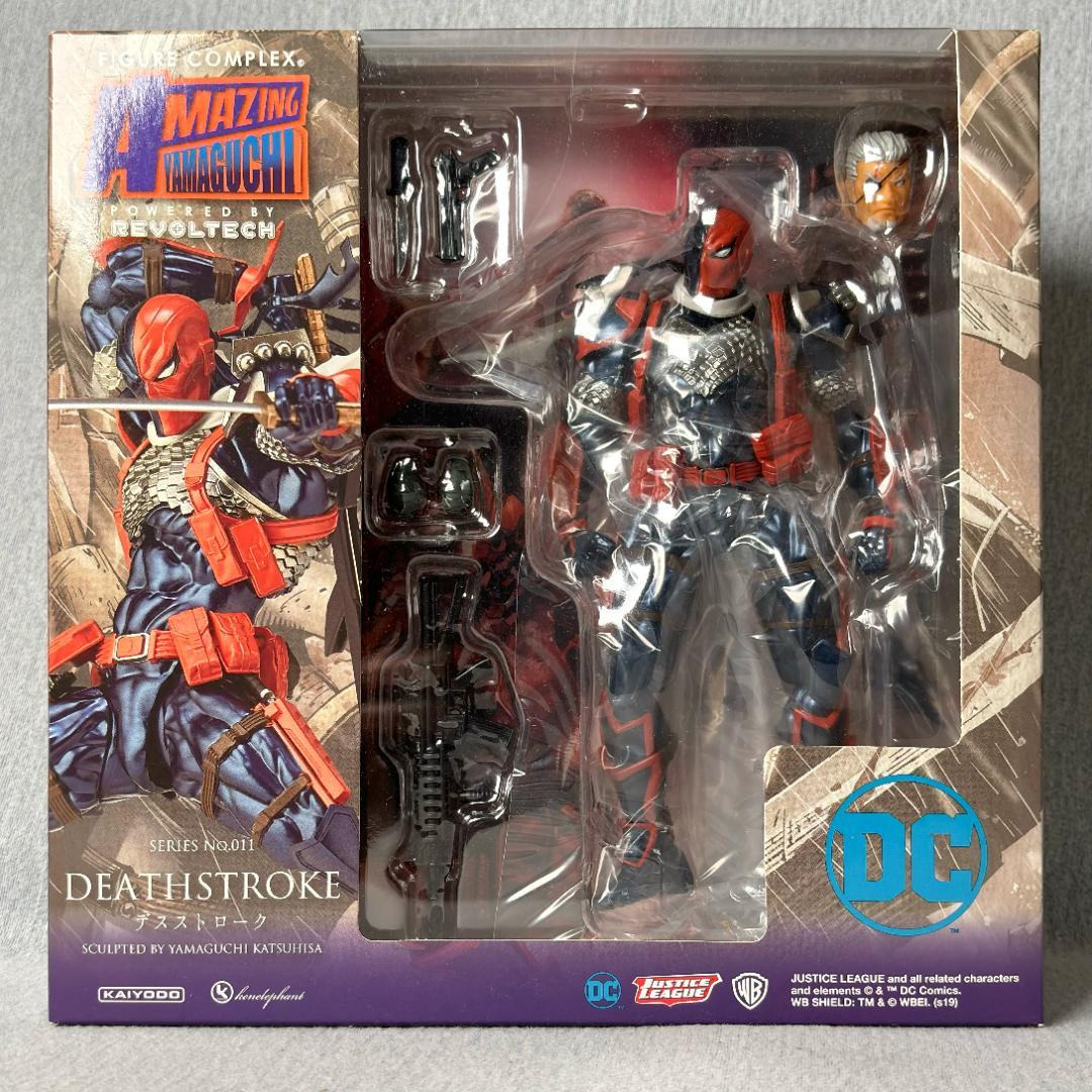 デスストローク　アメイジングヤマグチ　リボルテック　海洋堂　1/12 フィギュア