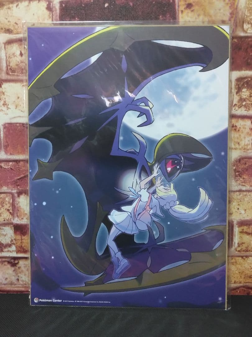 ポケモン　ミニポスター　リーリエ　グラジオ　ルザミーネ