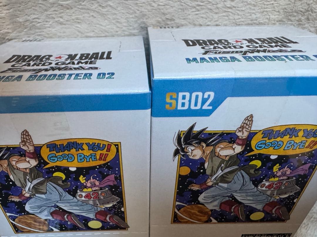 ドラゴンボールカード　フュージョンワールド　マンガブースター02 未開封2BOX