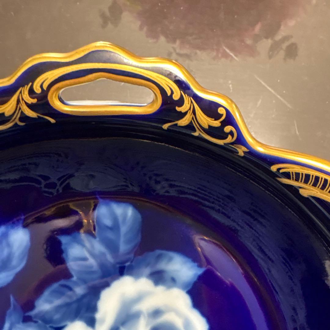 Noritake 限定版 青いバラの鉢皿