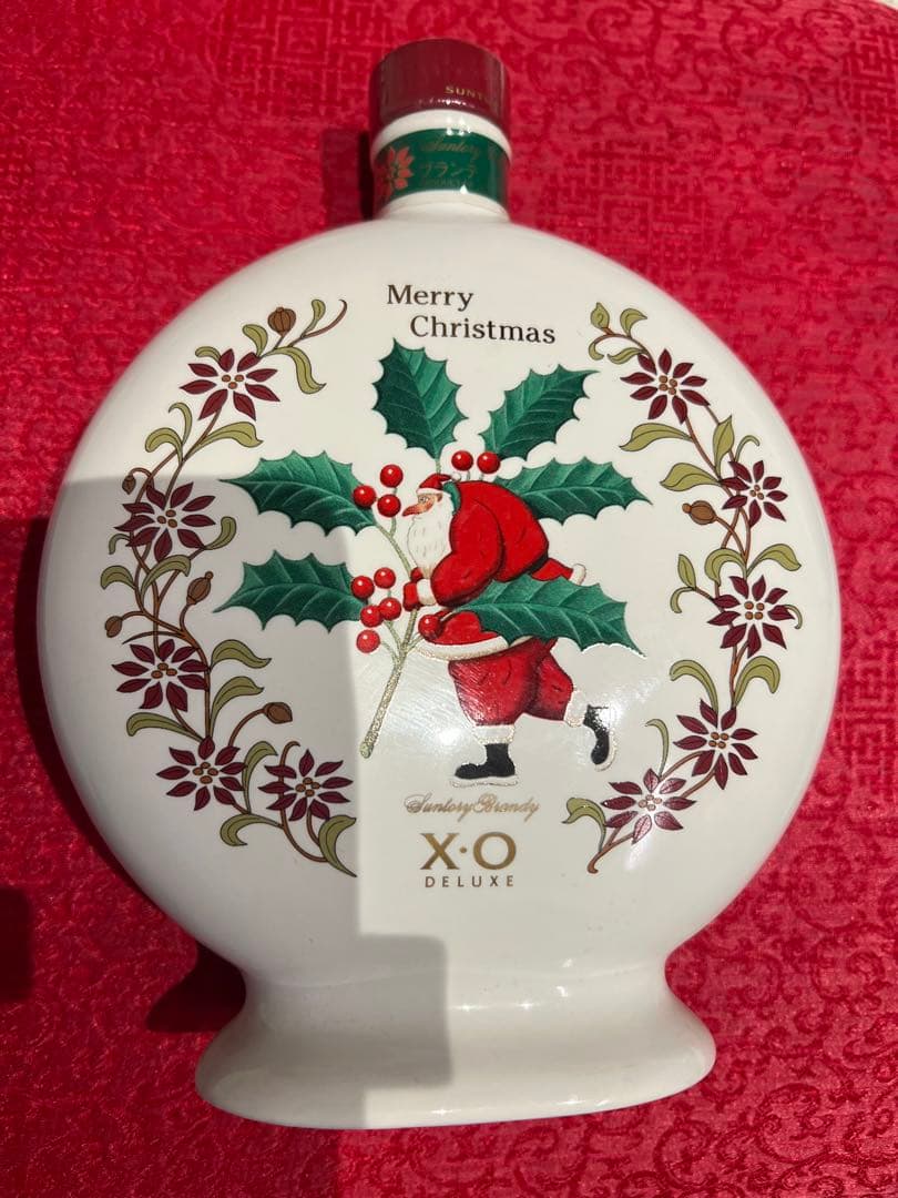 『未開栓』 サントリーブランデー デラックス メリークリスマス陶器ボトル*2本