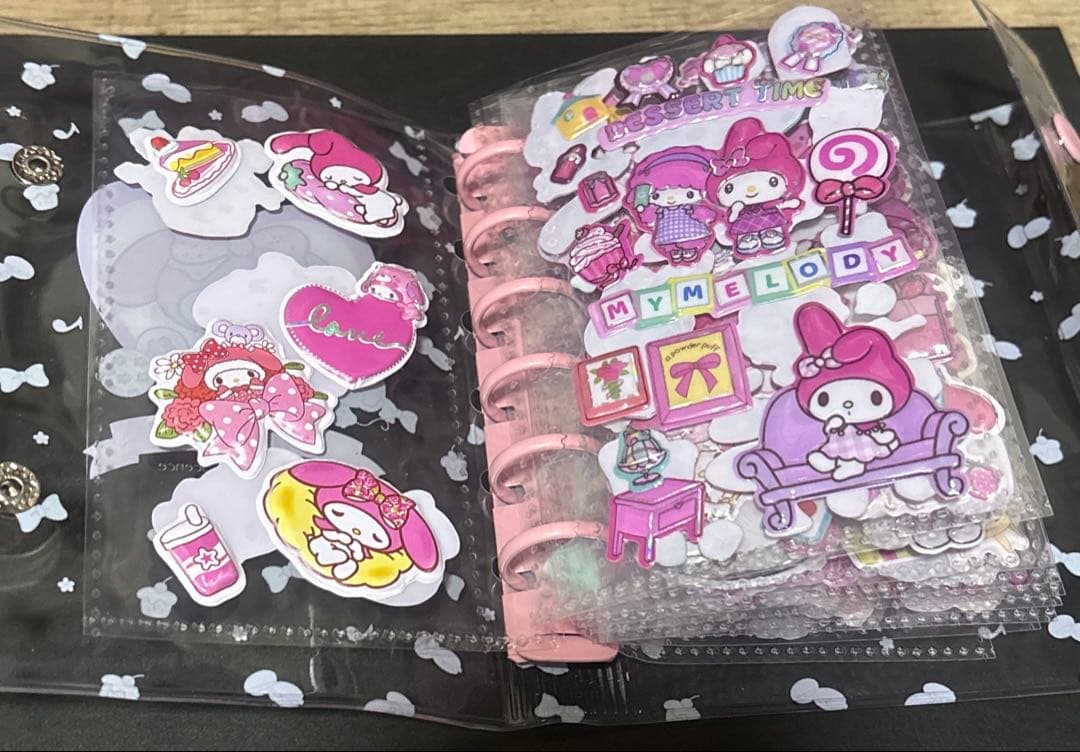 シール帳完成品　マイメロケース