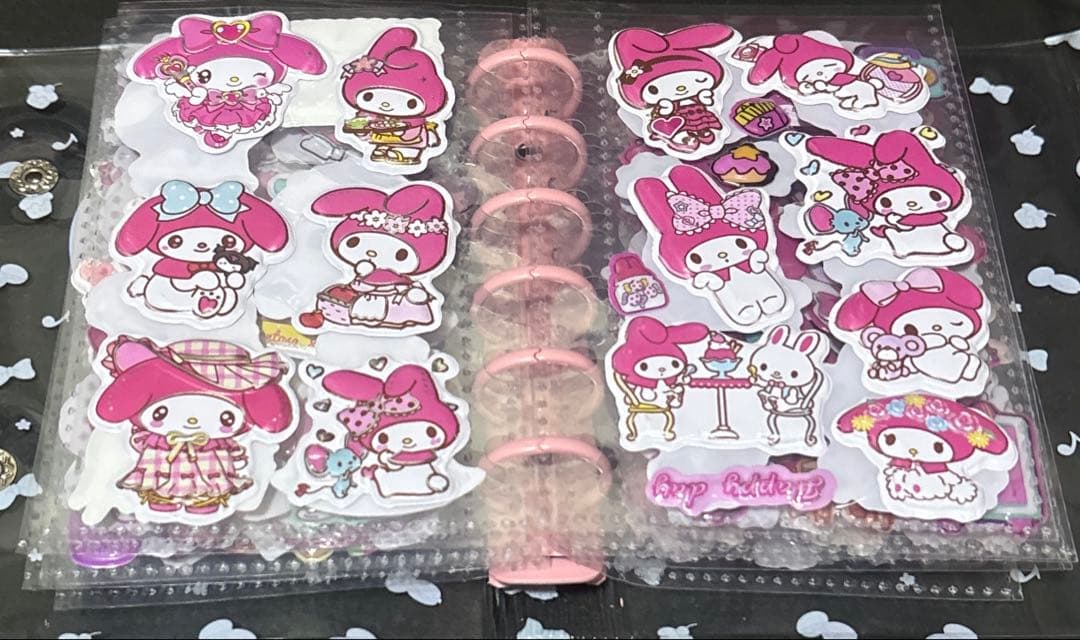 シール帳完成品　マイメロケース