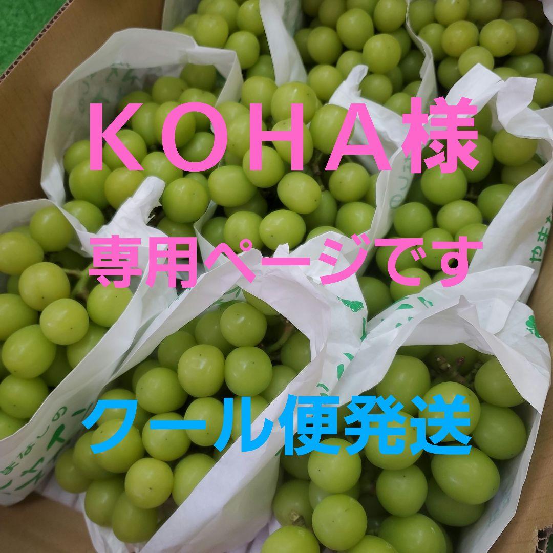 3️⃣ 山梨県産 シャインマスカット ９房入り 箱込み5.4キロ