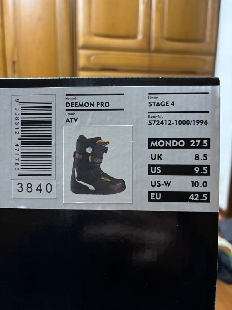 DEEMON PRO ATV スノーボードブーツ 27.5