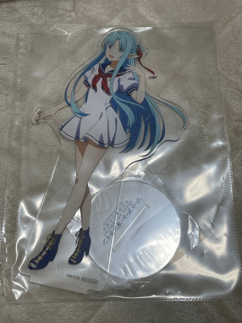ソードアート・オンライン SAO アスナ B賞 特大アクリルフィギュア セーラー