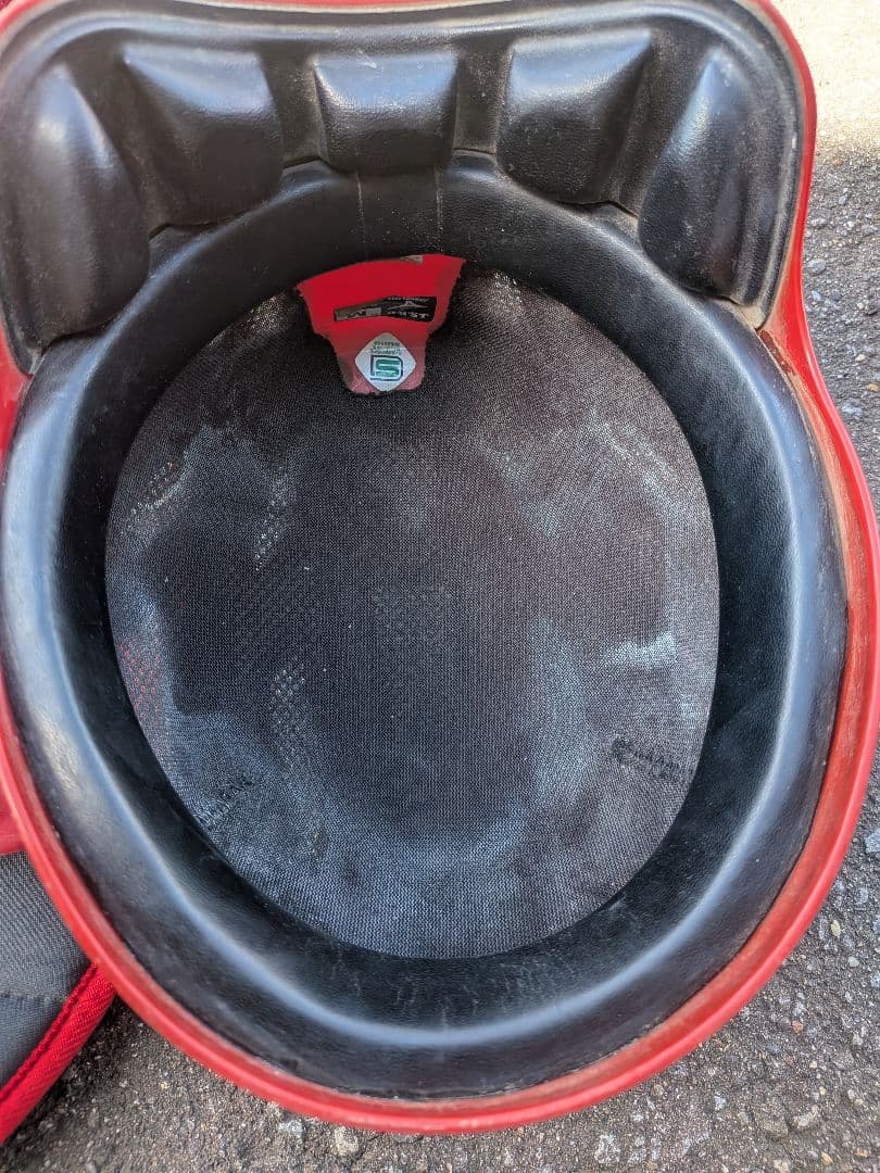 Mizuno キャッチャー用プロテクターセット 赤少年用