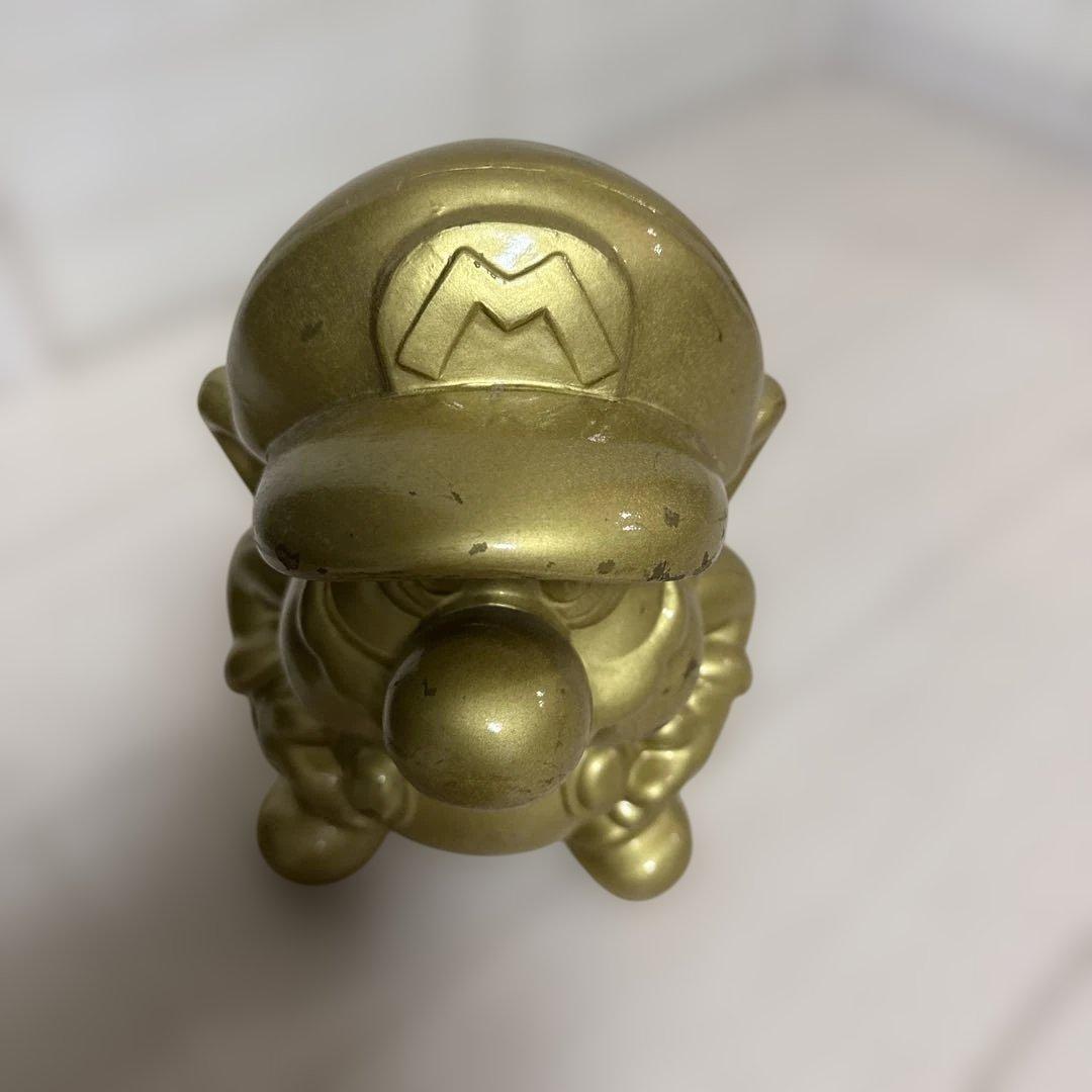 非売品　任天堂 店頭ディスプレイ ゴールド マリオ 像