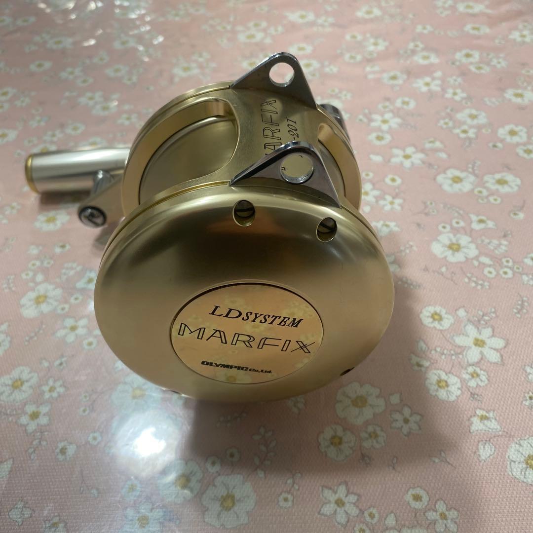 マミヤＯＰMARFIXＬＤ－20Tレバードラグ トローリング リール