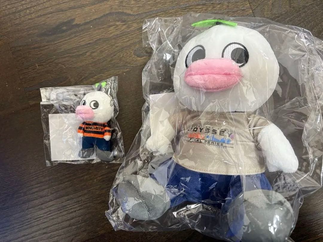 未開封　ジャスティンぬいぐるみ&ぬいぐるみキーホルダーセット ノーベルブライト