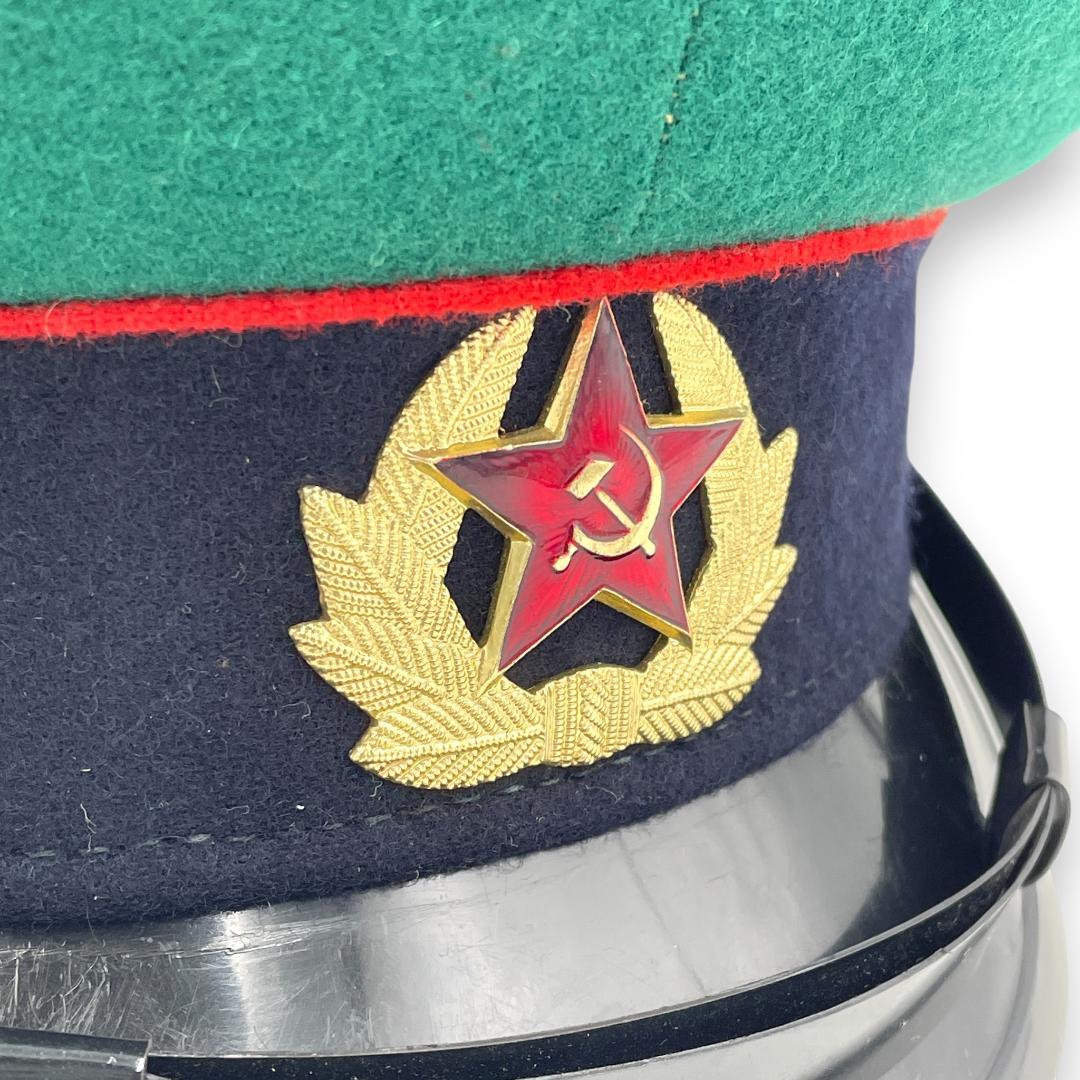【レア】ソ連軍/ロシア国境警備隊の将官用バイザーキャップ