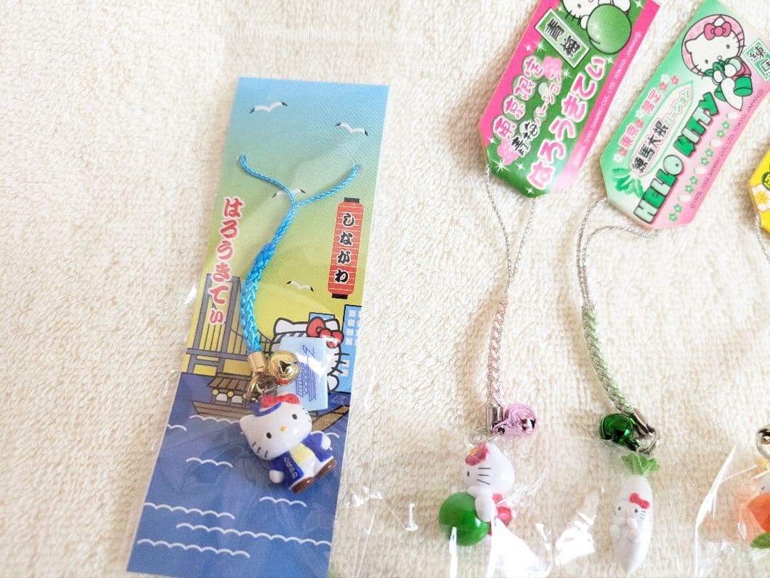 【ハローキティ】未開封　ご当地キティ　東京限定　ストラップ　根付け　まとめ売り