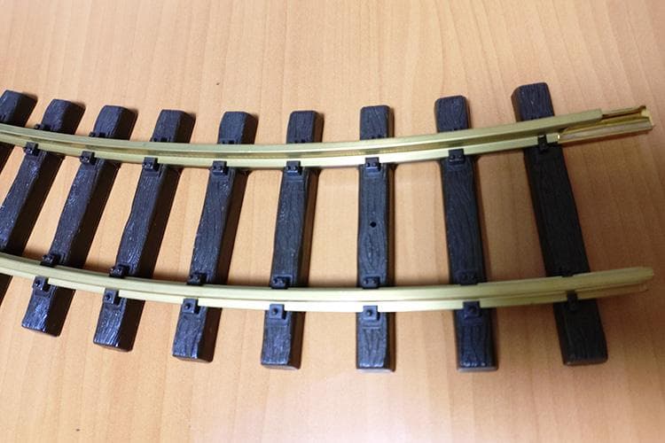 【LGB レーマン Gゲージ】　ポイント付きレールセット 19902