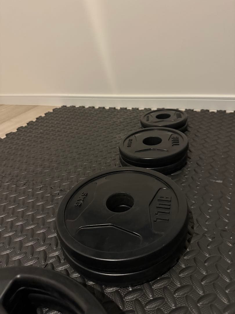 BULL製 ラバープレート 合計107.5キロセット