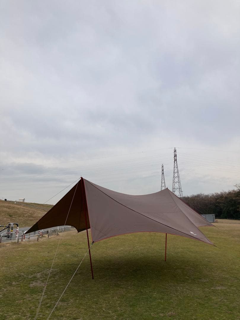 スノーピークHDタープシールドヘキサエボォPro.ポールセット